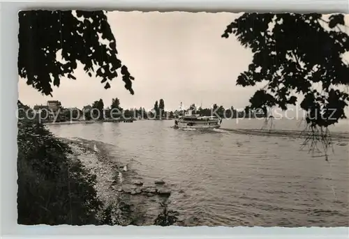 AK / Ansichtskarte Amphion Arrivee du Bateau Amphion