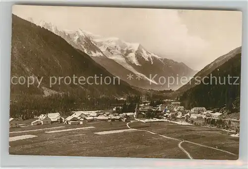 AK / Ansichtskarte Argentiere_Haute Savoie Panorama Mont Blanc Alpes Francaises Argentiere Haute Savoie