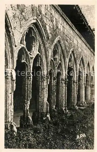 AK / Ansichtskarte La_Romieu Partie du Cloitre La_Romieu