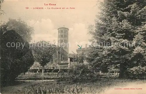 AK / Ansichtskarte Lombez Le Clocher et la Parc Lombez