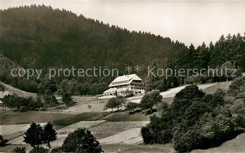 AK / Ansichtskarte Neuenweg Gasthaus Pension Haldenhof Neuenweg