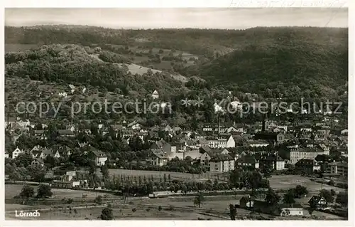 AK / Ansichtskarte Loerrach Panorama Loerrach