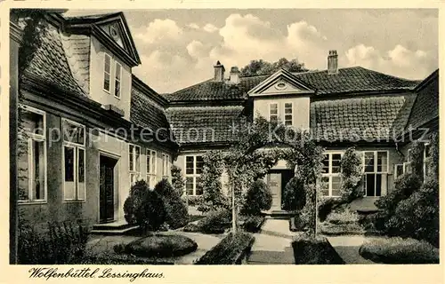 AK / Ansichtskarte Wolfenbuettel Lessinghaus Wolfenbuettel