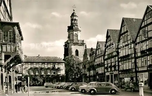 AK / Ansichtskarte Rinteln Markt Rinteln
