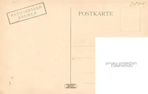 AK / Ansichtskarte Bremen Klatschbasen Wandgem?lde im Rathskeller Bremen