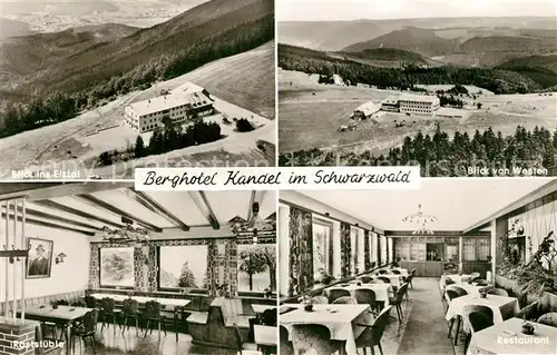 AK / Ansichtskarte Kandel_Breisgau Berghof Kandel Elztal   Kandel Breisgau