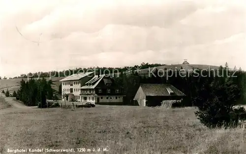 AK / Ansichtskarte Kandel_Breisgau Berghotel Kandel Kandel Breisgau