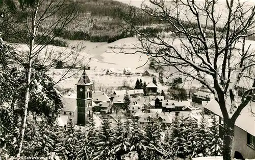 AK / Ansichtskarte Elzach Kirchenpartie Elzach