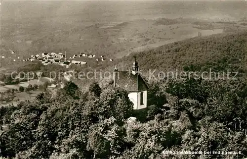 AK / Ansichtskarte Endingen_Kaiserstuhl Fliegeraufnahme Katharinenkapelle Endingen_Kaiserstuhl