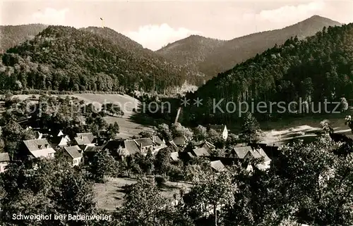 AK / Ansichtskarte Schweighof_Badenweiler Fliegeraufnahme Schweighof_Badenweiler