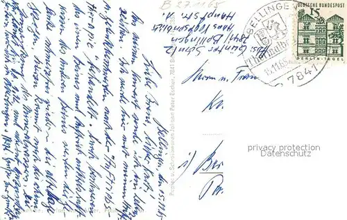 AK / Ansichtskarte Bad_Bellingen Thermalbad Bad_Bellingen