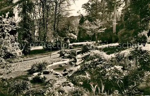 AK / Ansichtskarte Badenweiler Kurpark Badenweiler