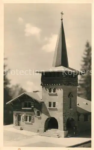 AK / Ansichtskarte Assy Passy_Haute_Savoie Le Temple Assy Passy_Haute_Savoie