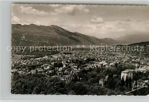 AK / Ansichtskarte Aix les Bains Vue generale et les Alpes Aix les Bains