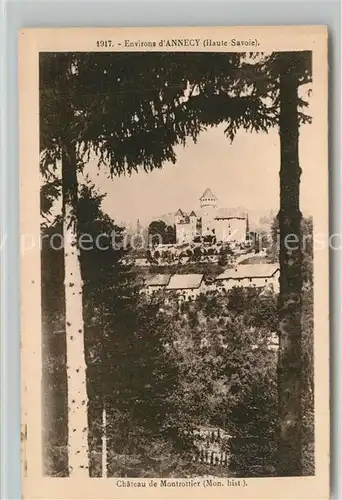 AK / Ansichtskarte Annecy_Haute Savoie Chateau de Montrottier Monument historique Annecy Haute Savoie