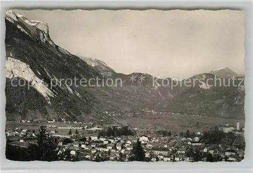AK / Ansichtskarte Faverges Vue generale au fond l Arclozan Alpes Faverges