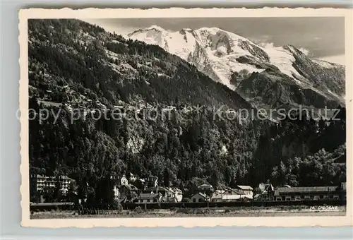 AK / Ansichtskarte Le_Fayet Panorama Dome du Miage Alpes Savoies Le_Fayet