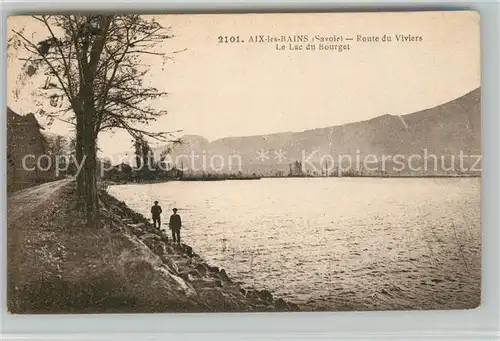 AK / Ansichtskarte Aix les Bains Route du Viviers Lac du Bourget Aix les Bains