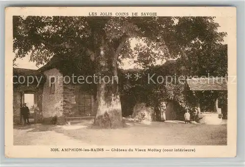 AK / Ansichtskarte Amphion Chateau du Vieux Mottay our interieur Amphion