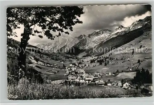 AK / Ansichtskarte La_Clusaz Panorama Chaine des Aravis Alpes La_Clusaz