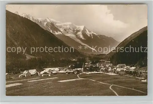 AK / Ansichtskarte Argentiere_Haute Savoie Panorama Massif du Mont Blanc Alpes Francaises Argentiere Haute Savoie