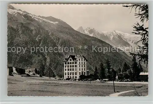 AK / Ansichtskarte Argentiere_Haute Savoie Hotel du Planet Mont Blanc Alpes Francaises Argentiere Haute Savoie