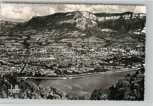 AK / Ansichtskarte Aix les Bains Lac du Bourget et Mont Revard Alpes Aix les Bains