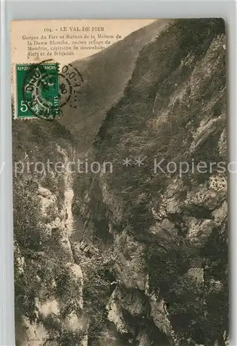 AK / Ansichtskarte Lovagny Val de Fier Gordes du Fier Lovagny