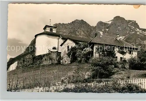 AK / Ansichtskarte Montmin Eglise Massif de la Tournette Mamelon vert Alpes Montmin