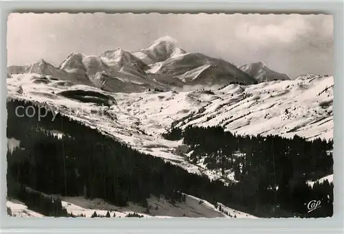 AK / Ansichtskarte Morzine Panorama Mont Blanc Alpes Francaises Morzine