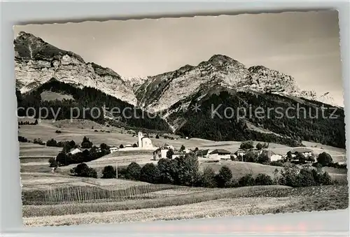 AK / Ansichtskarte Montmin Panorama La Grande Roche et l Arclozan Alpes Montmin