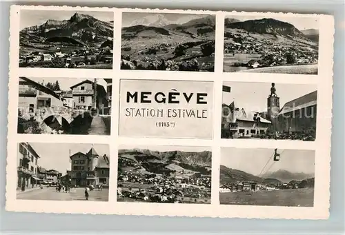 AK / Ansichtskarte Megeve Panorama Station estivale Alpes Megeve