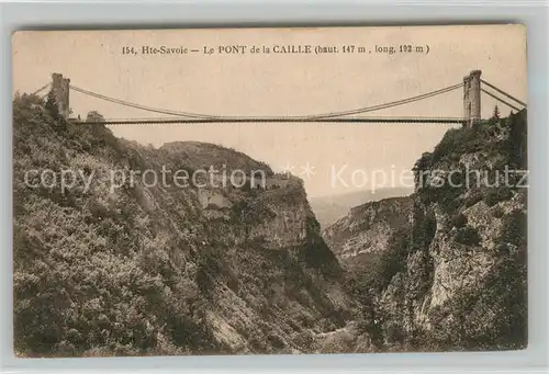AK / Ansichtskarte Cruseilles Pont de la Caille Cruseilles