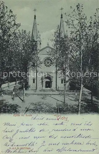 AK / Ansichtskarte Vichy_Allier Eglise Saint Louis Vichy Allier