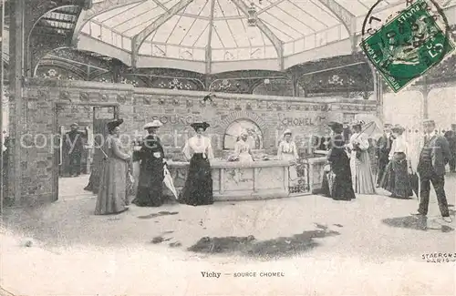 AK / Ansichtskarte Vichy_Allier Source Chomel Vichy Allier