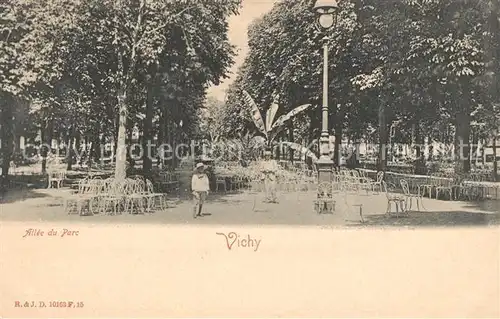 AK / Ansichtskarte Vichy_Allier Allee du Parc Vichy Allier
