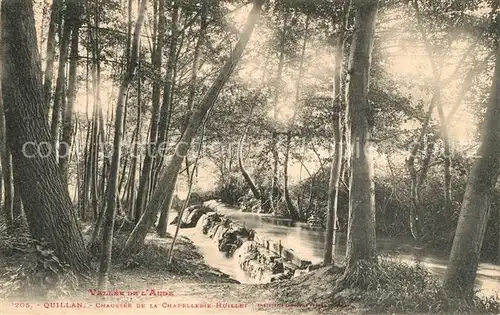 AK / Ansichtskarte Quillan Chaussee de la Chapellerie Huillet Quillan