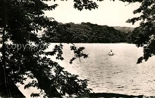 AK / Ansichtskarte La_Montagne_Noire Bassin de Lampy Canotage sur le Lac 
