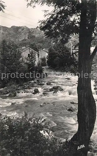 AK / Ansichtskarte Ax les Thermes Confluentde lAriegeet de l Oriege Ax les Thermes