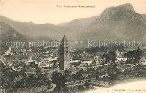 AK / Ansichtskarte Tarascon sur Ariege Vue generale Tarascon sur Ariege