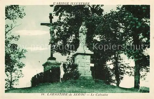 AK / Ansichtskarte La_Bastide de Serou Le Calvaire La_Bastide de Serou
