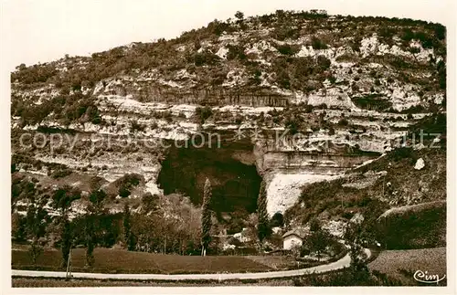 AK / Ansichtskarte Le_Mas d_Azil Grottes du Mas dAzil Entree cote Saint Girons Le_Mas d_Azil