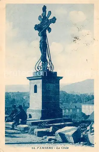 AK / Ansichtskarte Pamiers La Croix Pamiers