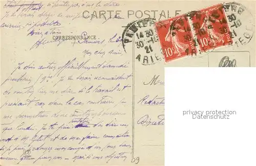 AK / Ansichtskarte Pamiers Allee du Calvaire Pamiers