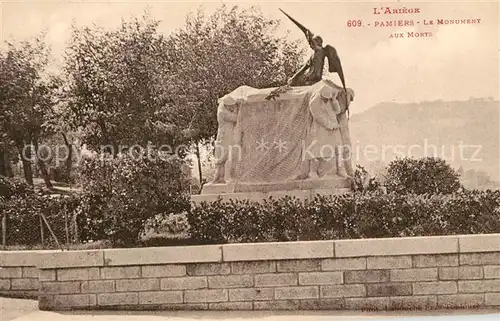 AK / Ansichtskarte Pamiers Le Monument aux Morts Pamiers