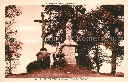 AK / Ansichtskarte La_Bastide de Serou Le Calvaire La_Bastide de Serou