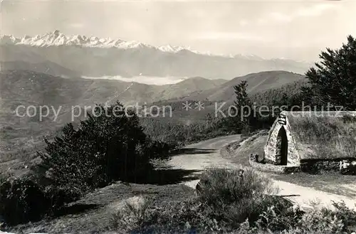 AK / Ansichtskarte Foix La route verte Col de Peguere Le massif du Montvalier Foix