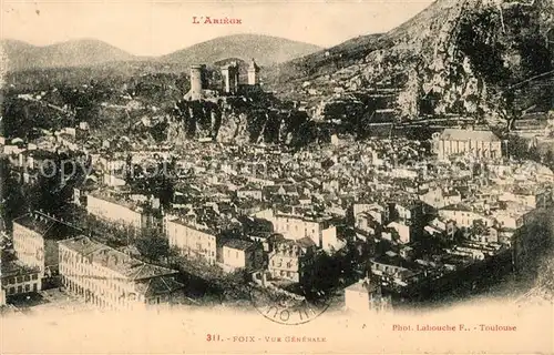 AK / Ansichtskarte Foix Vue generale Foix