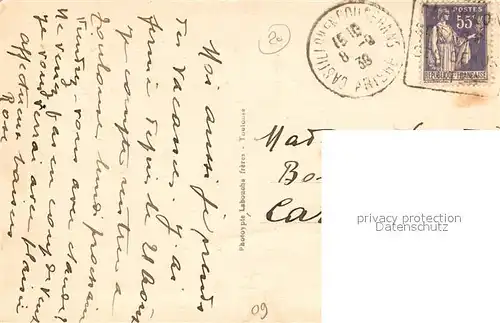 AK / Ansichtskarte Castillon en Couserans Vue generale Castillon en Couserans