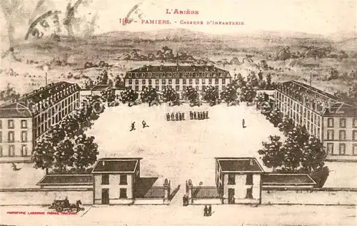 AK / Ansichtskarte Pamiers Caserne d Infanterie Pamiers